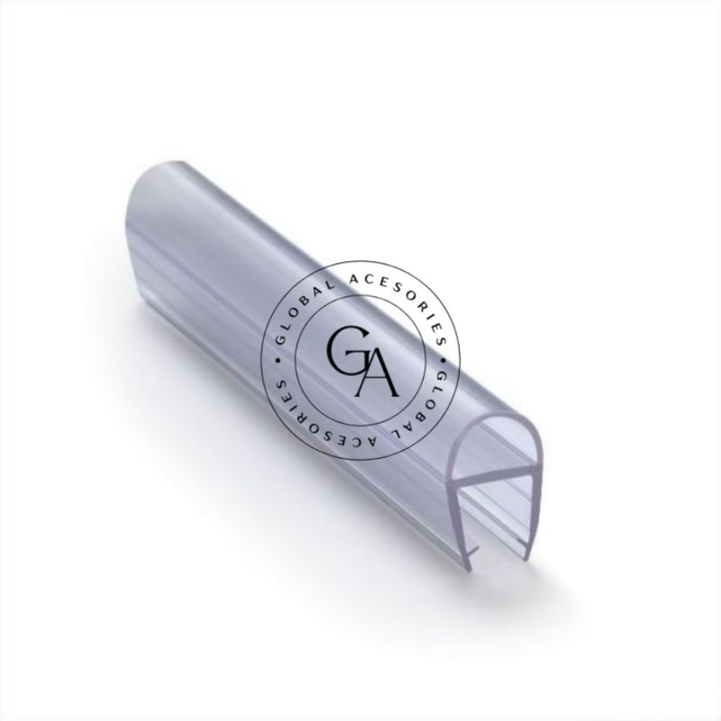 Cleap seal bulat 10mm / clip seal pintu kaca