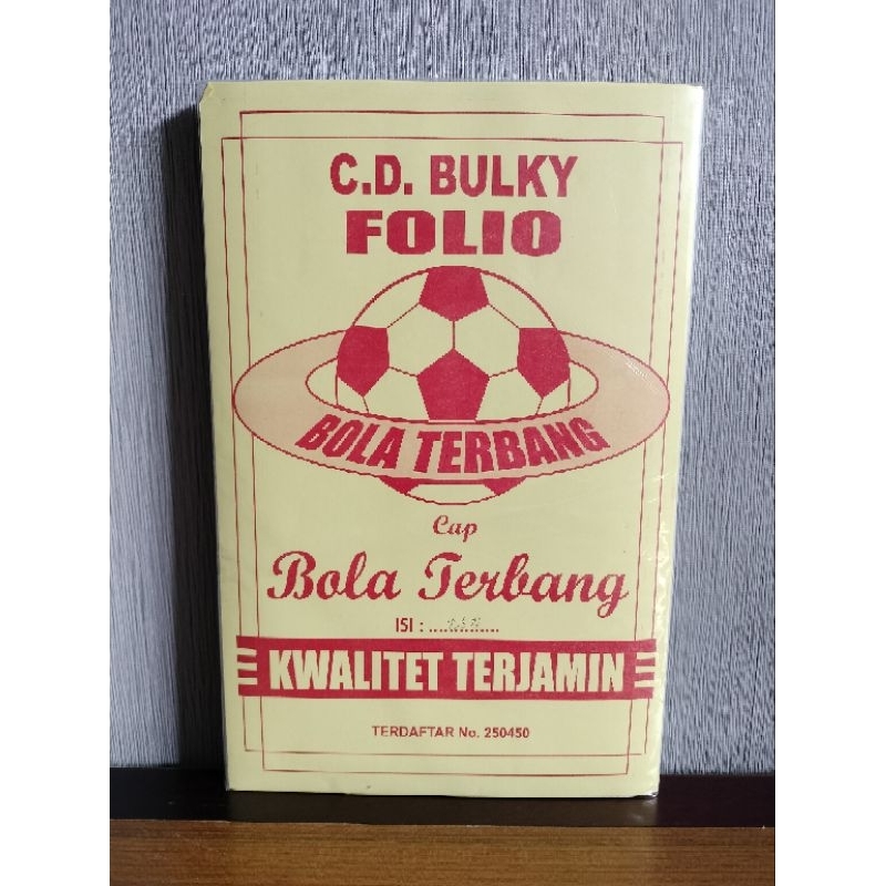 

Kertas Buram C.D Bulky ukuran F4 / Folio (per 1 pack)