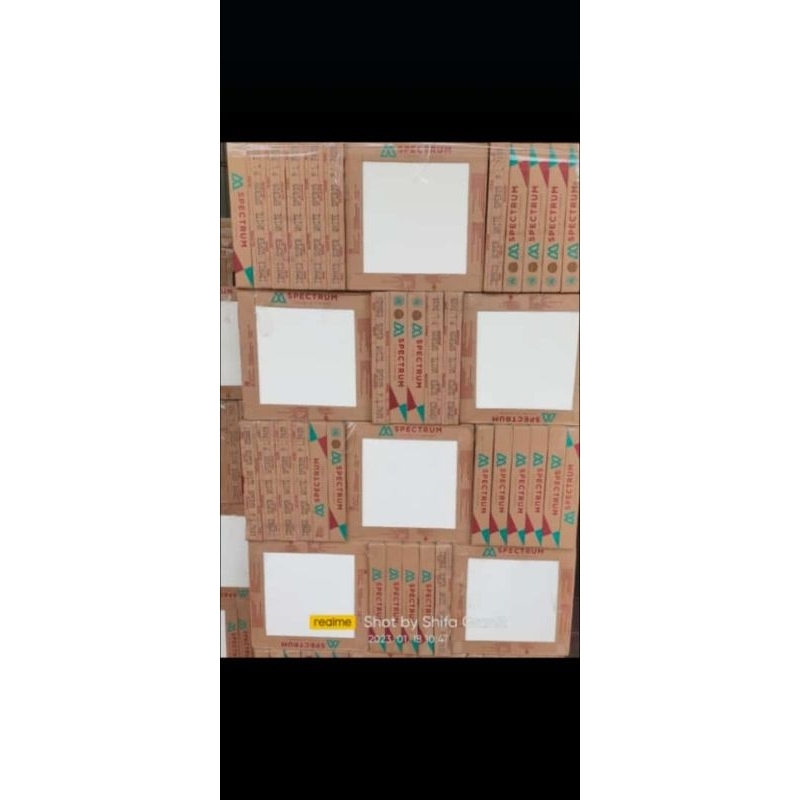 keramik putih polos 40x40