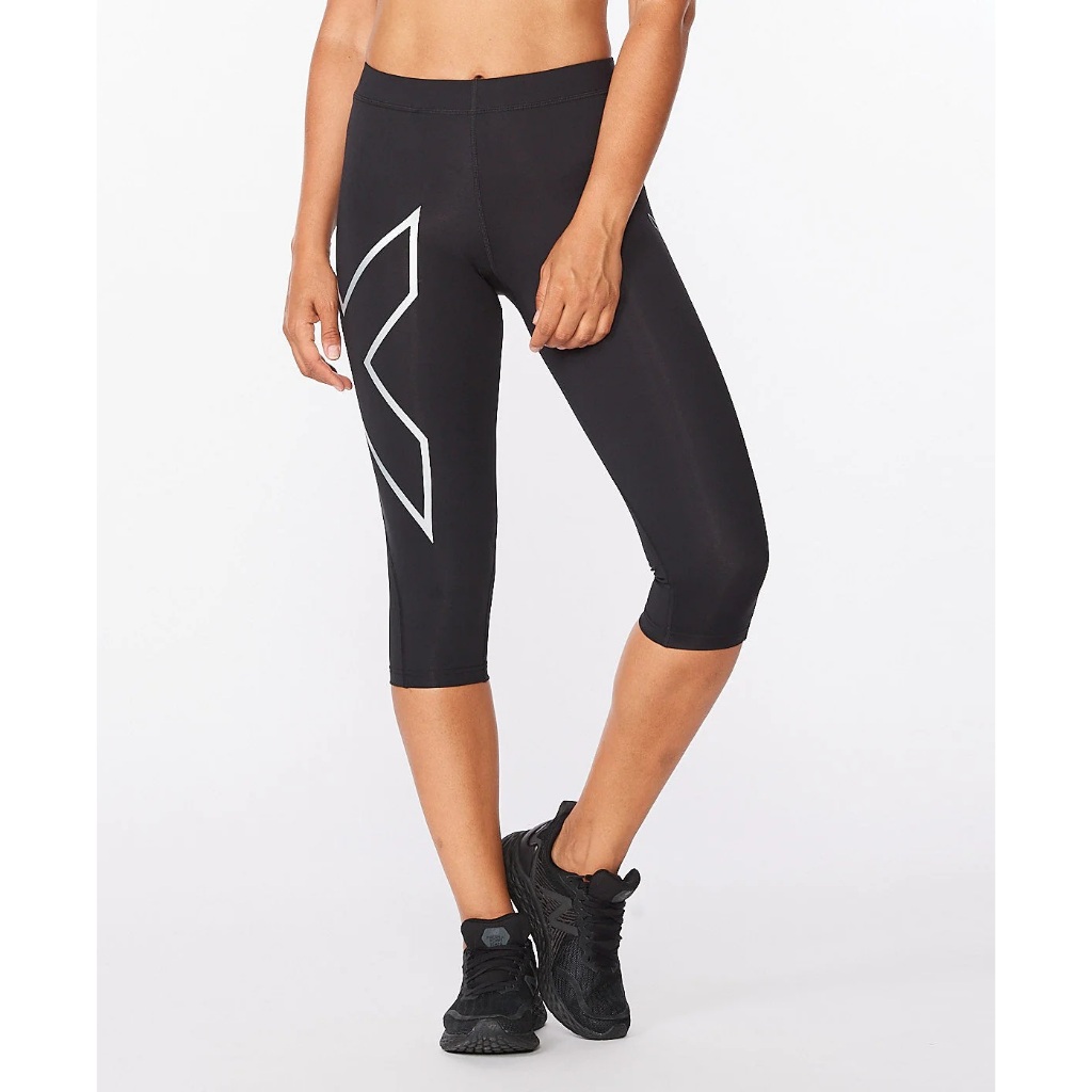 2XU CORE COMPRESSION 3/4 TIGHTS WA4175B BLK-SIL
