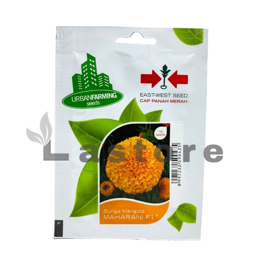 Benih Bunga Marigold MAHARANI F1 Isi 10 Butir Cap Panah Merah