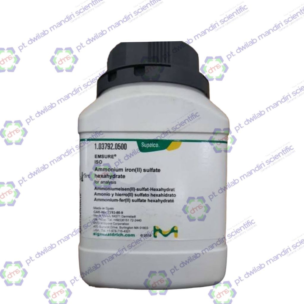 AMMONIUM IRON (II) SULFATE HEXAHYDRATE MERCK REPACK 100GR