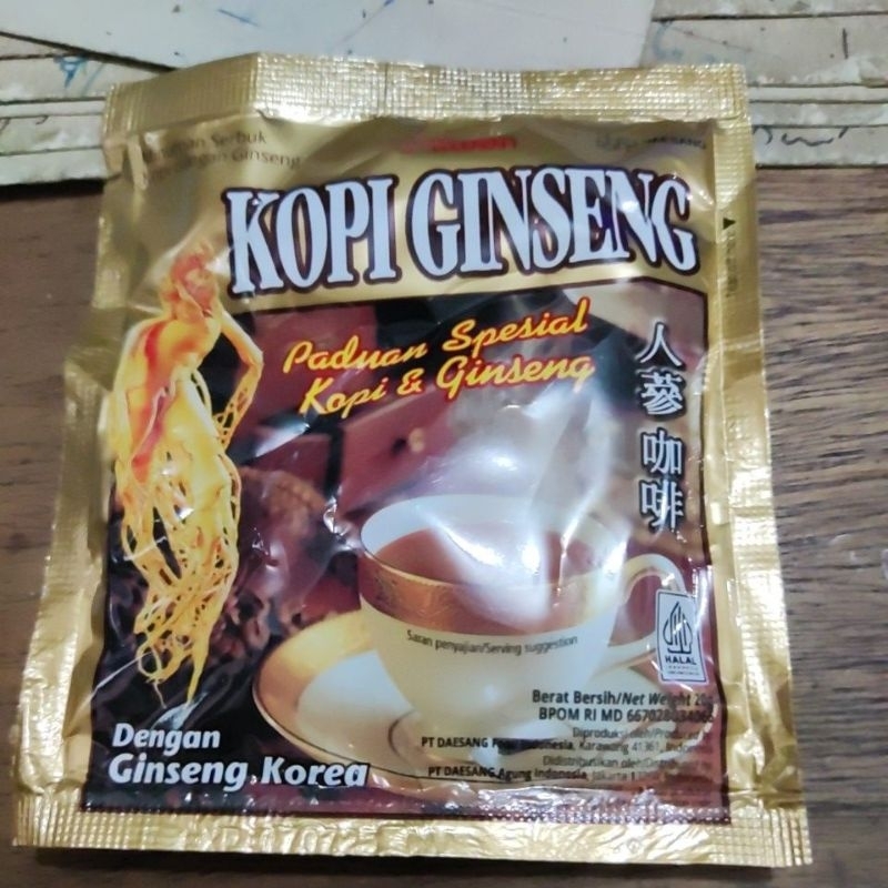 

Kopi Ginseng Miwon Sachet