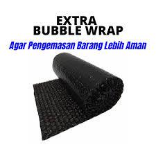 

Extra bubble wrap - packing extra aman - double bubble wrap