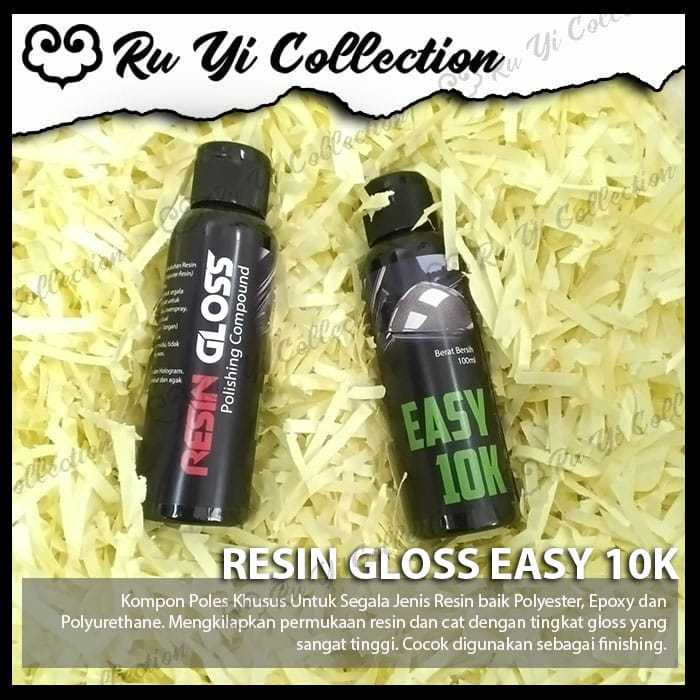 RESIN GLOSS 100 ML / OBAT POLES KOMPON COMPOUND RESIN