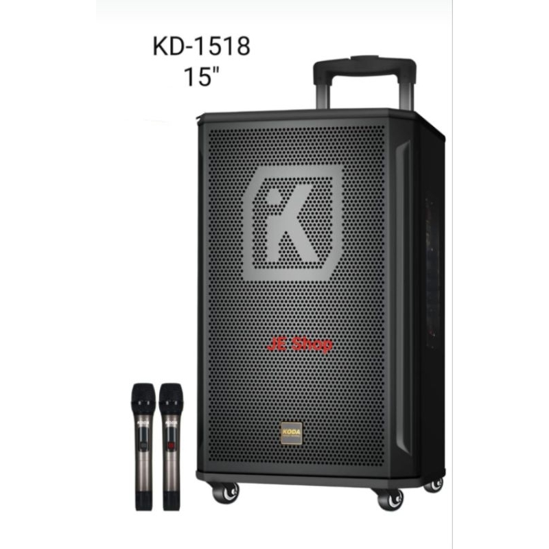 SPEAKER PORTABEL KODA KD-1518 BLUETOOTH 15 INCH