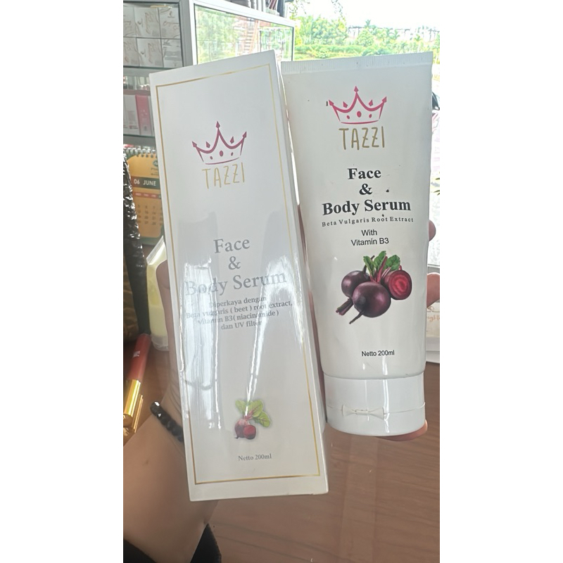 face bodyserum tazzi