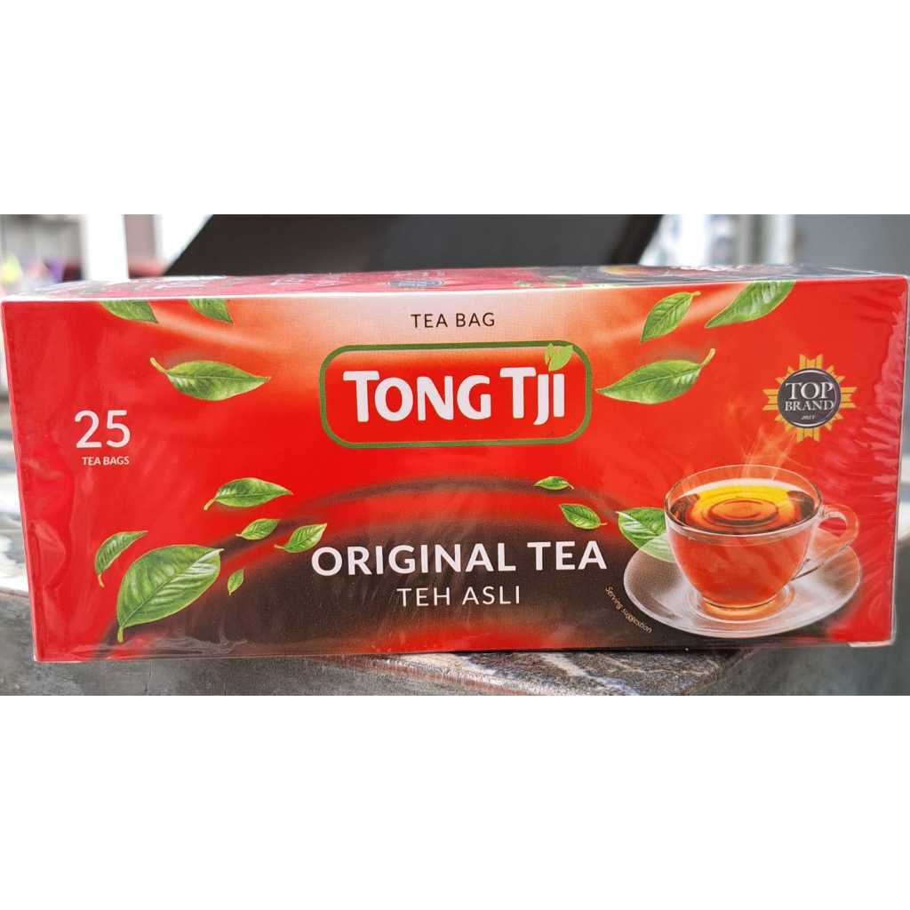 

Tong Tji non Amplop Original Tea - 25 Pcs/ Teh Asli ( Tea Bag/ Teh Celup) / TEH TONG TJI