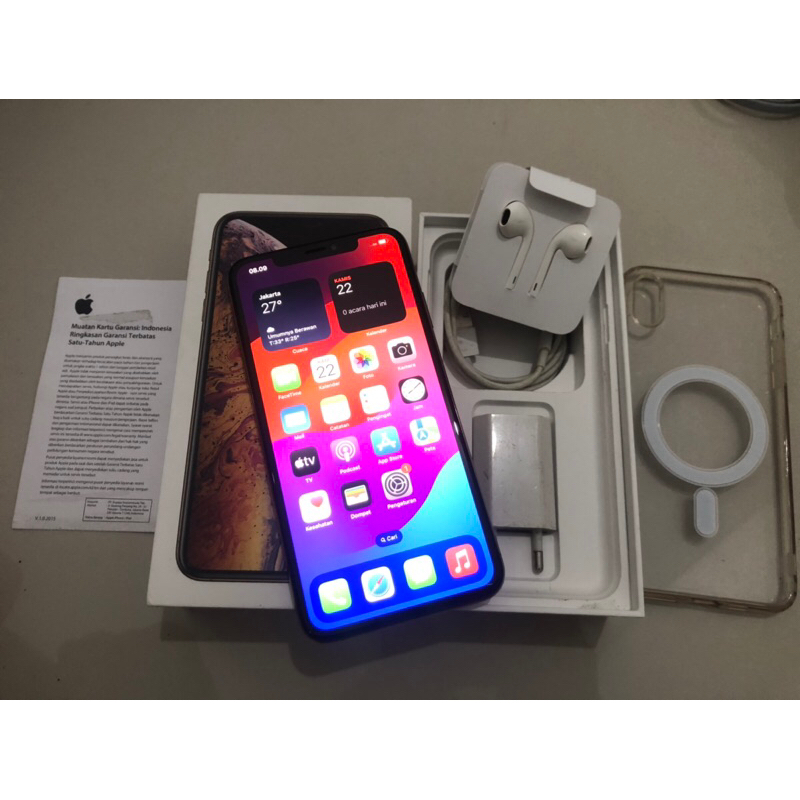 iphone xs max 256GB second resmi ibox