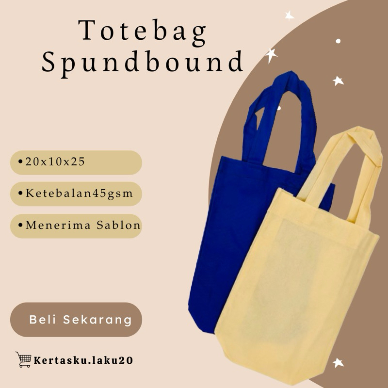 

Tas spunbond 20x25 (warna hitam), tas kain murah, tas souvenir, P20 L10 T25