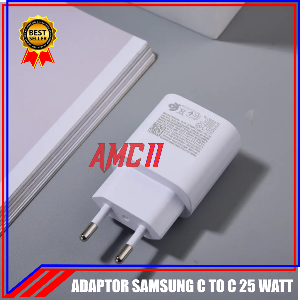 Charger adaptor samsung 25w original dari gift samsung m33