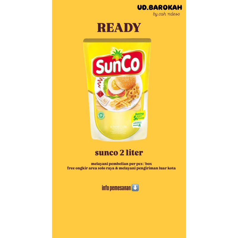 

MINYAK SUNCO 2 LITER