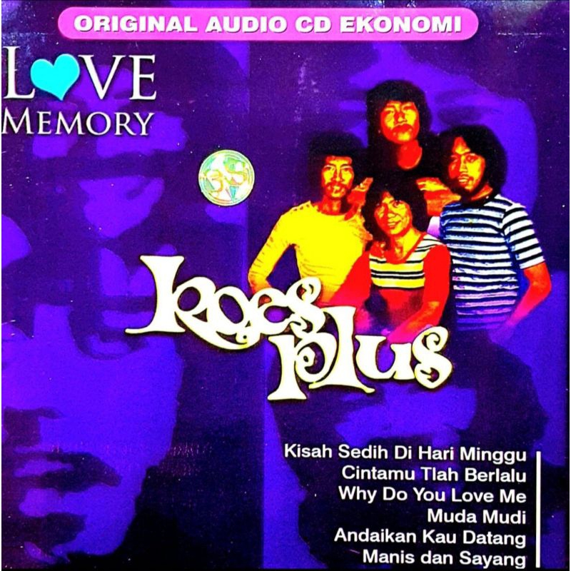 KASET CD BUAT MOBIL - KASET CD LAGU KOES PLUS - KASET CD LAGU NOSTALGIA - KASET CD COMPACT DISC - KA