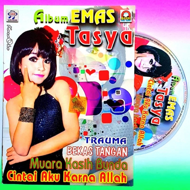 KASET VCD LAGU TASYA BISA KARAOKE VOCAL ON OF AKTIF-KASET VCD ALBUM TASYA-KASET DVD ADELLA-LAGU KARA