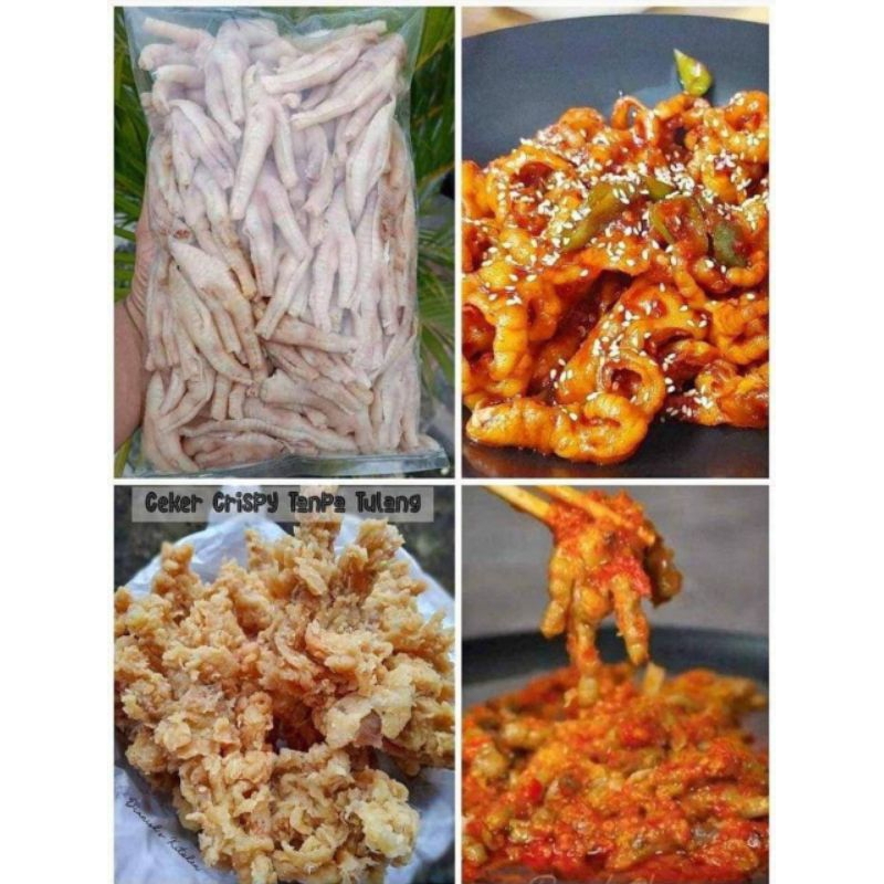 

ceker tanpa tulang mentah 1000gram