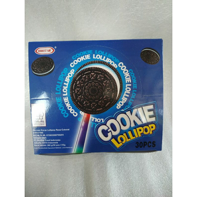 

permen COOKIE LOLLIPOP oreo 300g