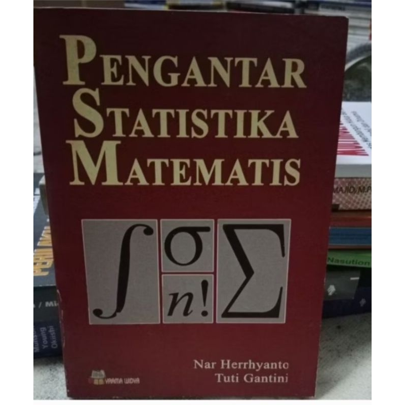 

pengantar statistika matematis nar herrhyanto