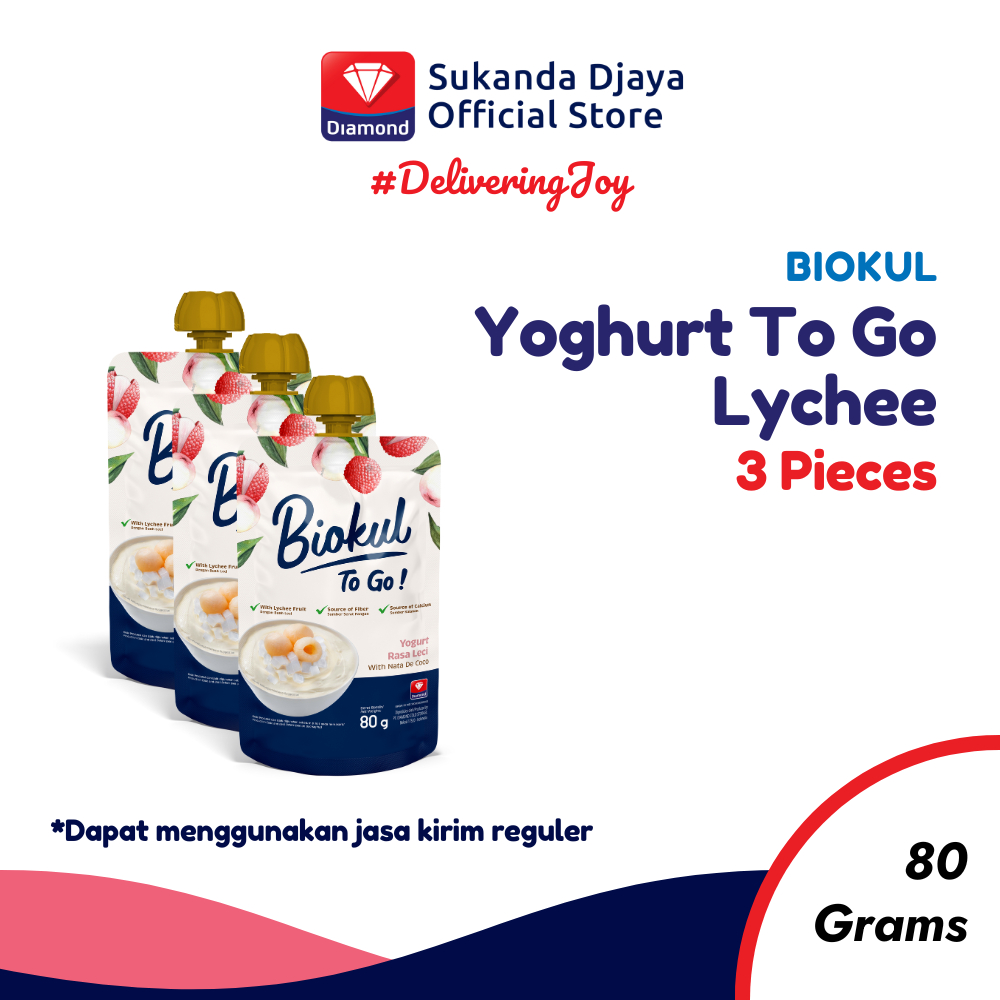 

Biokul Yogurt To Go Lychee 80 Gr [ISI 3 PCS]