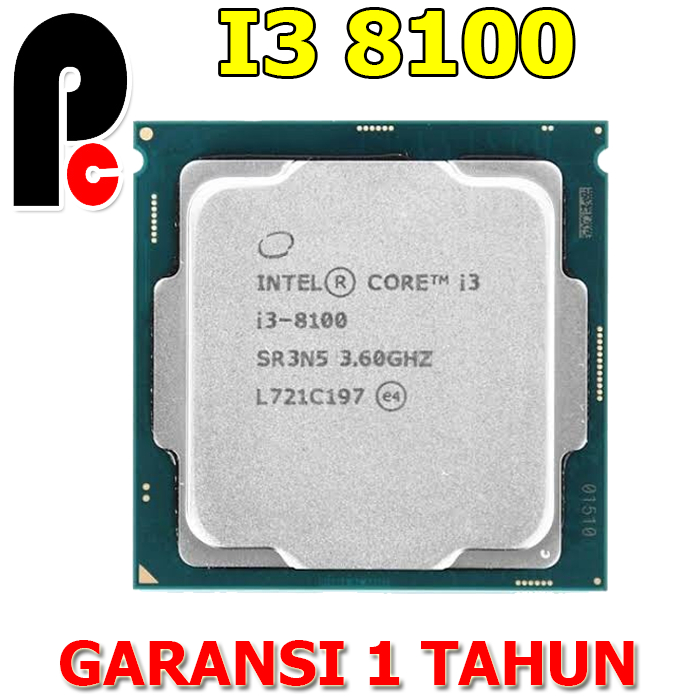 Intel Core Processor i3 8100 LGA1151
