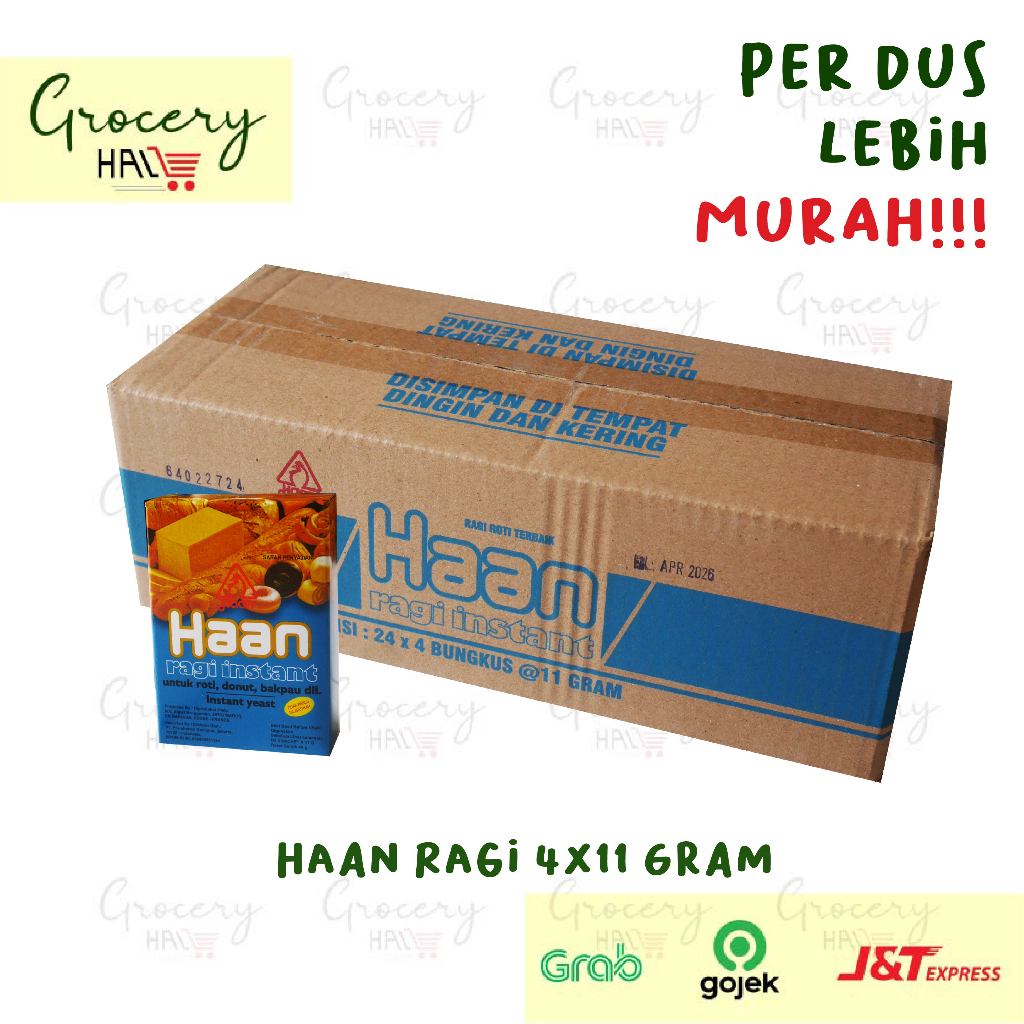 

[ HARGA DUS ] HAAN RAGI INSTANT 4X11 GRAM ISI 24 BOX