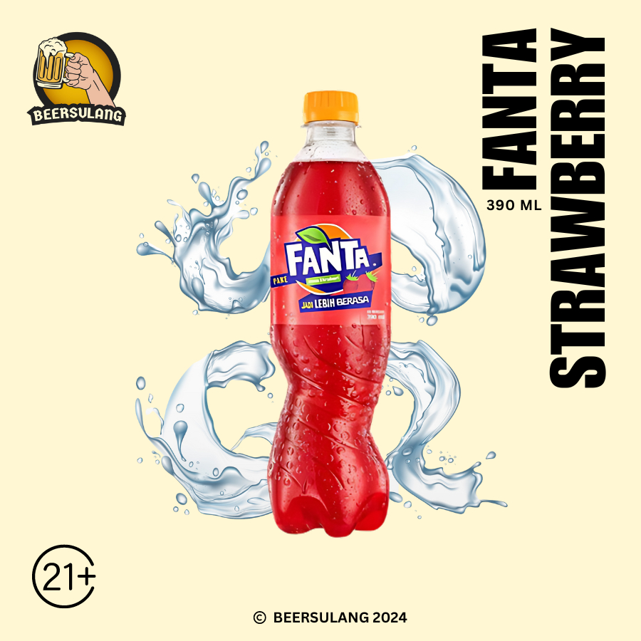 

Fanta Strawbery Botol 390ml