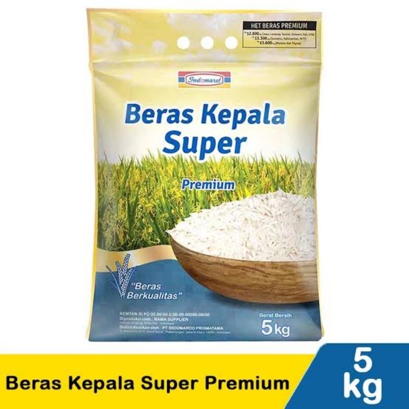 beras Indomaret kepala super 5kg