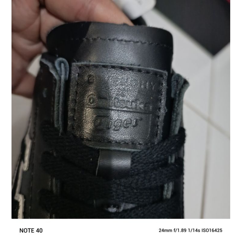 Sepatu Onitsuka Tiger Mexico 66 X Givenchy Black low