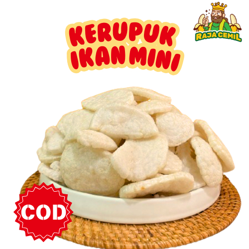 

Kerupuk Ikan Mini Renyah Gurih