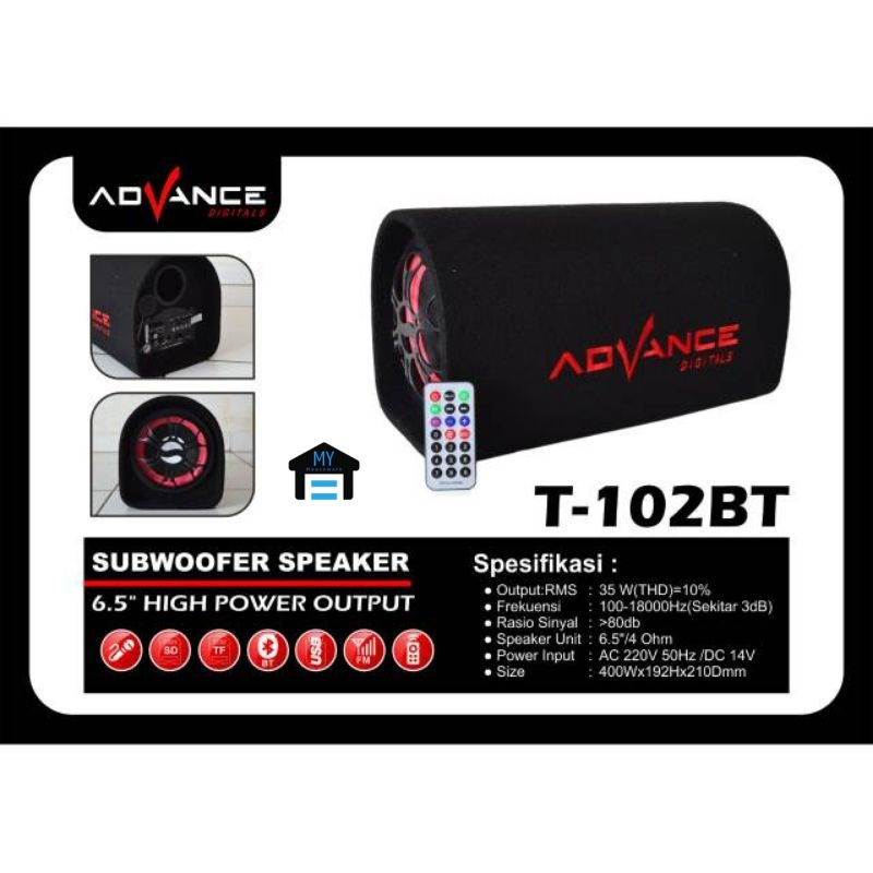 SPEAKER ADVANCE 6'  (T-102 BT)