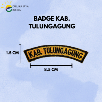 Logo Bordir Kabupaten Tulungagung / Logo Kabupaten Tulungagung / Bordir Logo Kabupaten Tulungagung /