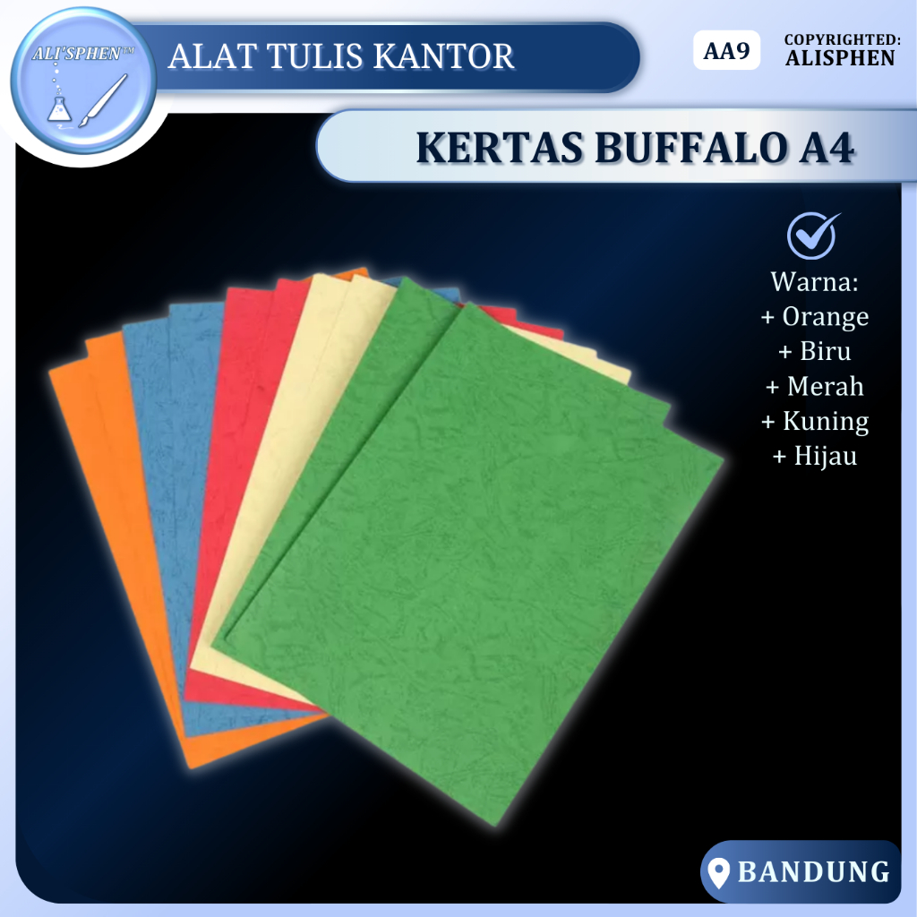 

Kertas Buffalo A4 Warna | Kertas Jilid Buffalo