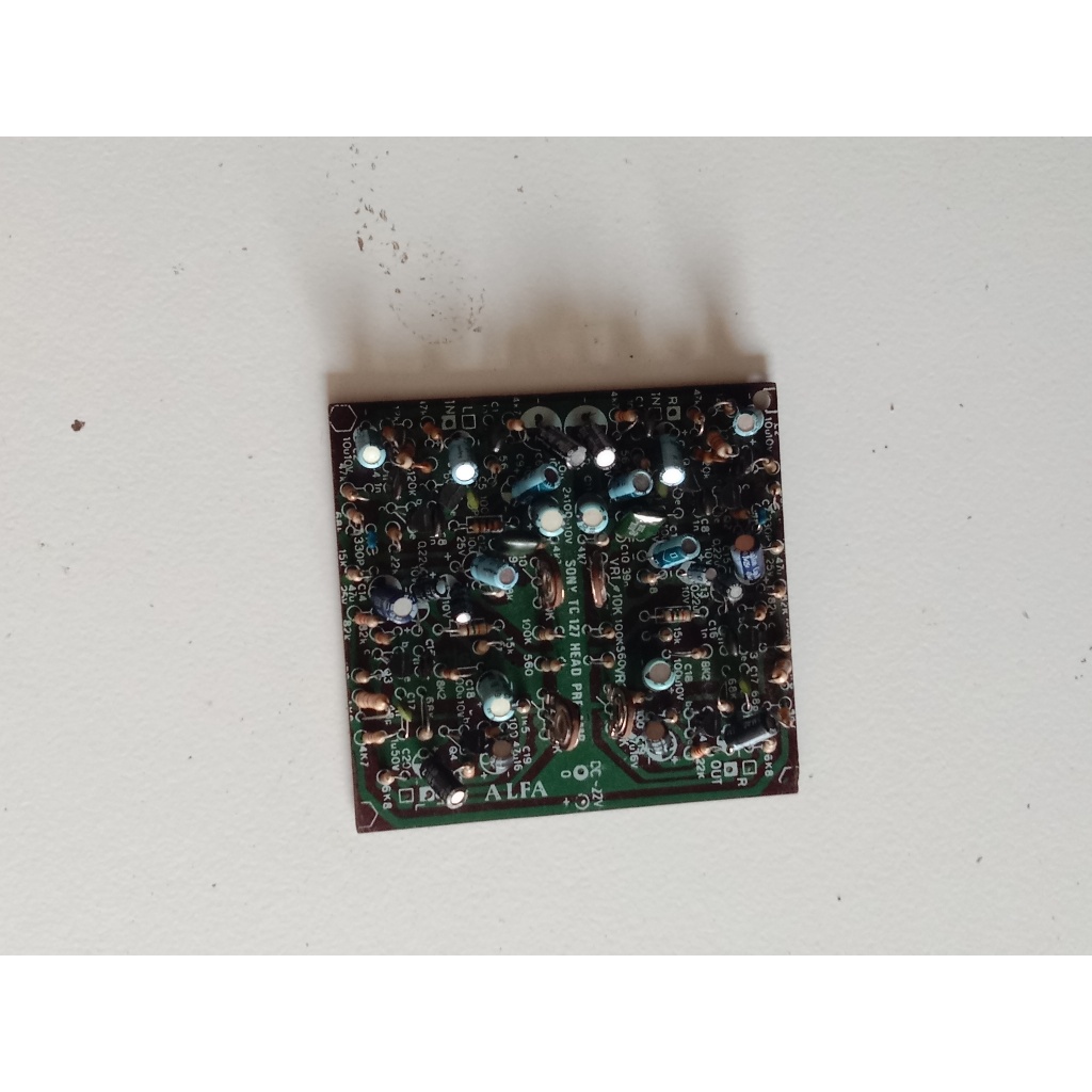 kit preamp head sony tc-127