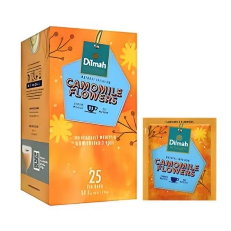 

DILMAH CAMOMILE FLOWERS TEA SACHET / TEH CELUP