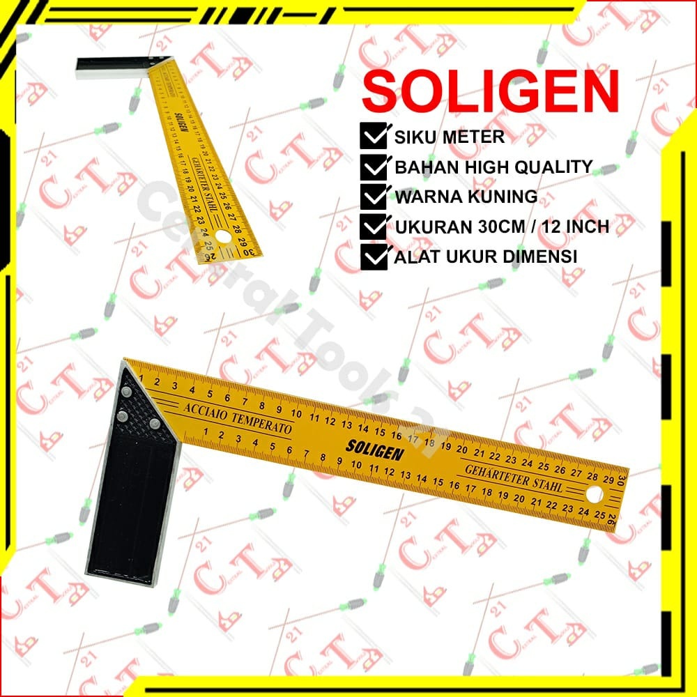

SIKU TUKANG GRAFIR RRT 12 INCH - PENGGARIS 30 CM RRT