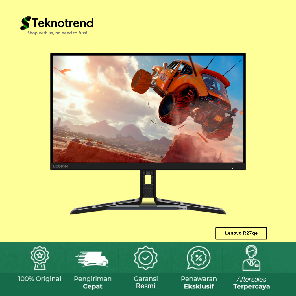 Monitor Lenovo Legion R27qe / R27q-30 27" [ QHD IPS - 180Hz FreeSync ]