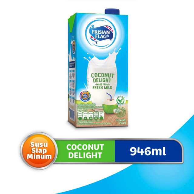 

Frisian Flag Susu UHT Coconut Delight 946ml - 1 pcs
