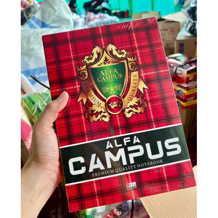 

Ready CTSHOPID BUKU TULIS ALFA CAMPUS 5 LEMBAR BUKU TULIS ANAK SEKOLAH BOXY UKURAN BESAR BAGUS I52