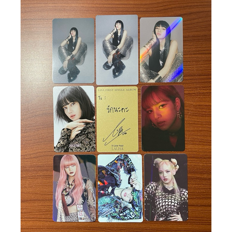 OFFICIAL PHOTOCARD PC LALISA LISA BLACKPINK PART 2