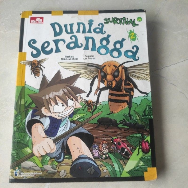 Buku Survival  Dunia Serangga - Original
