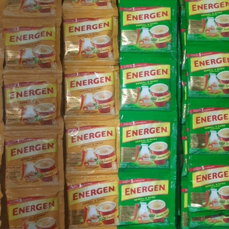 

ENERGEN | SEREAL DAN SUSU (1 RENTENG ISI 10)