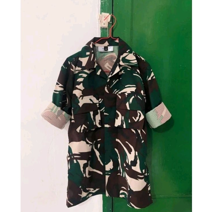 PDL TNI Micropoly Vol. 1 || PDL TNI AD, AL, AU || 1 Stel PDL TNI Bahan Wool Lembut Warna Gelap palin