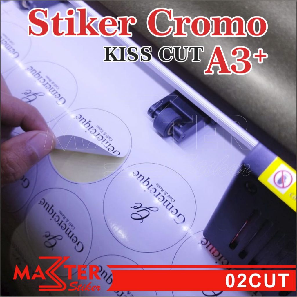 

02CUT - Stiker Label UMKM, Logo Produk, Sticker Kertas, Cutting Mesin, Premium, Murah, Bisa Custom