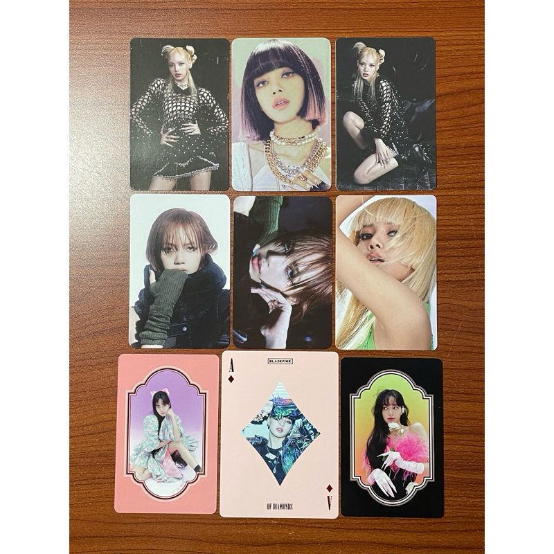 OFFICIAL PHOTOCARD PC LISA LALISA BLACKPINK PART 3