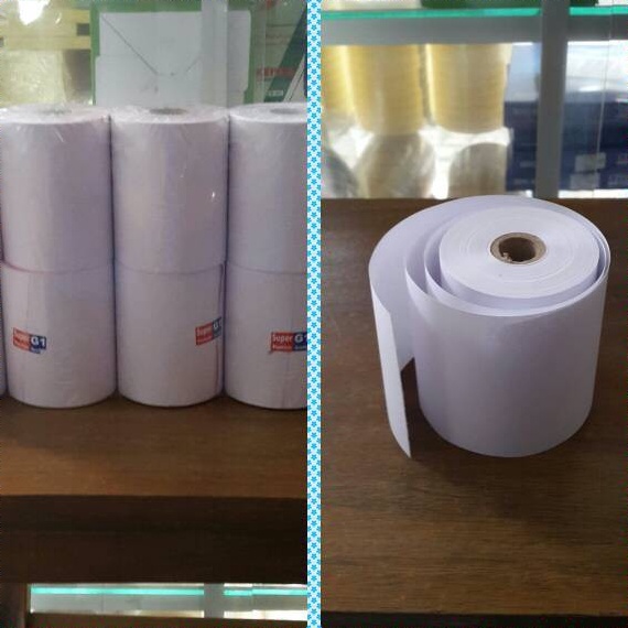 

Kirim Sekarang Kertas struk kasirthermal paperkertas struk thermalroller kasir 6 x 75 1 ply 1 rollpack G71