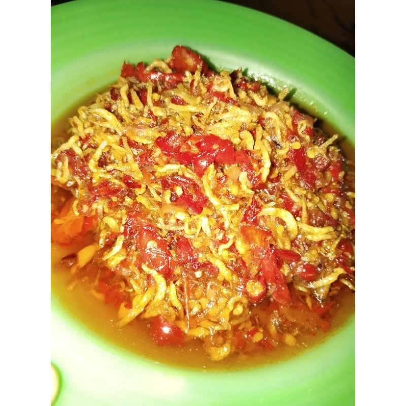 

sambal teri nasi medan