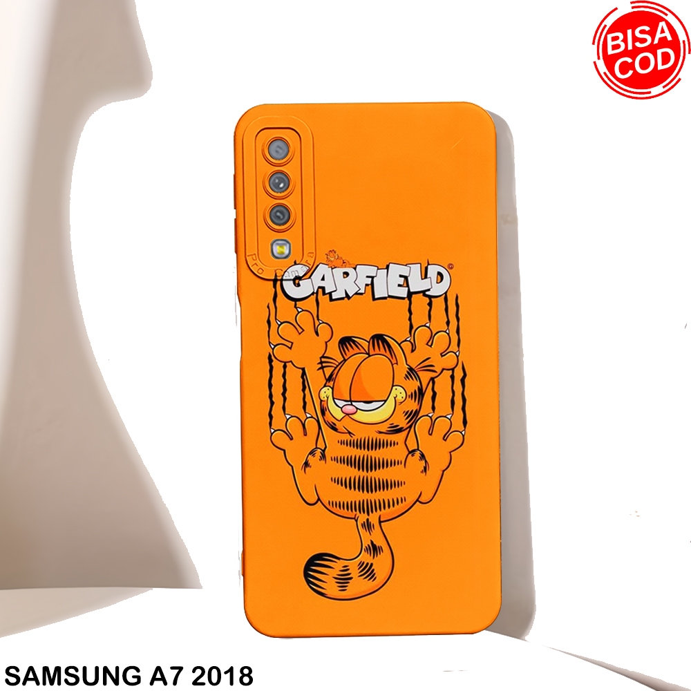 Case Samsung A7-2018 - Casing Samsung A7 2018 - Case Hp - Casing Hp Softcase - Samsung A7 2018 - Sil