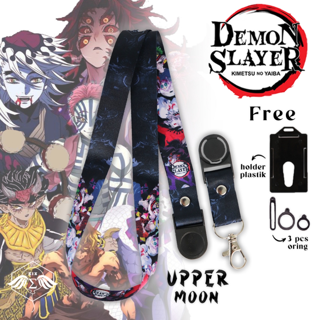 

Lanyard Anime Sigmat13 Upper Moon Edition Tali Lanyard Idcard Free Oring Gantungan Phone Anime
