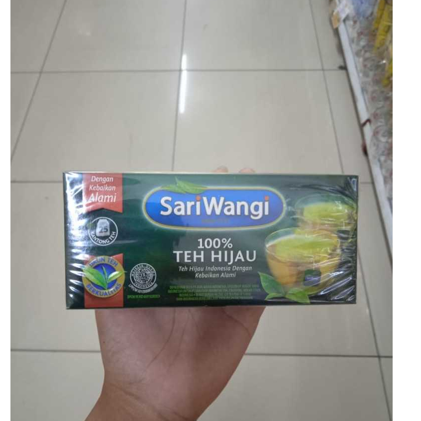 

SARIWANGI TB GREEN TEA 25S