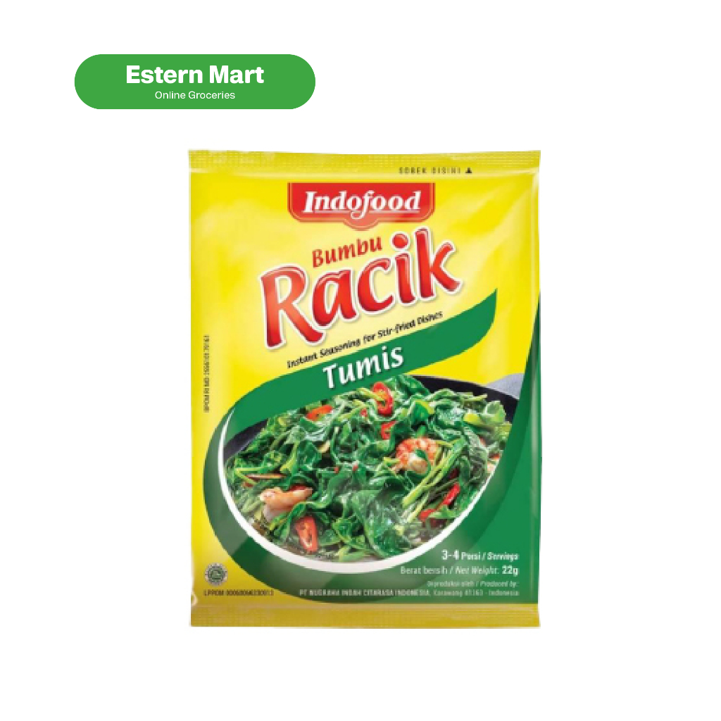 

Indofood bumbu racik tumis kangkung | bumbu instan tumis kangkung | bumbu bubuk tumis kangkung | bumbu masak