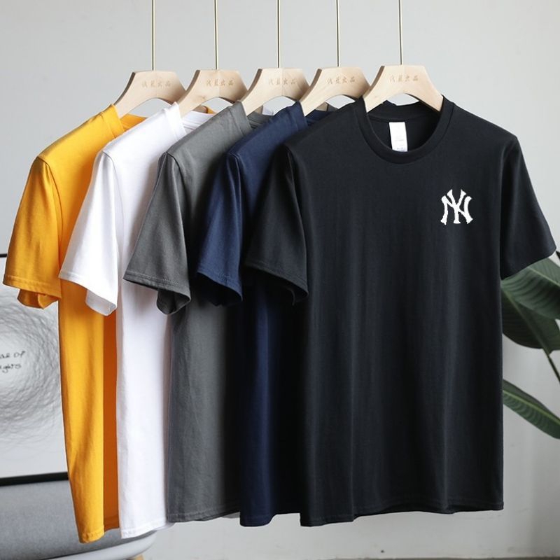 Kaos Logo NY Pria wanita